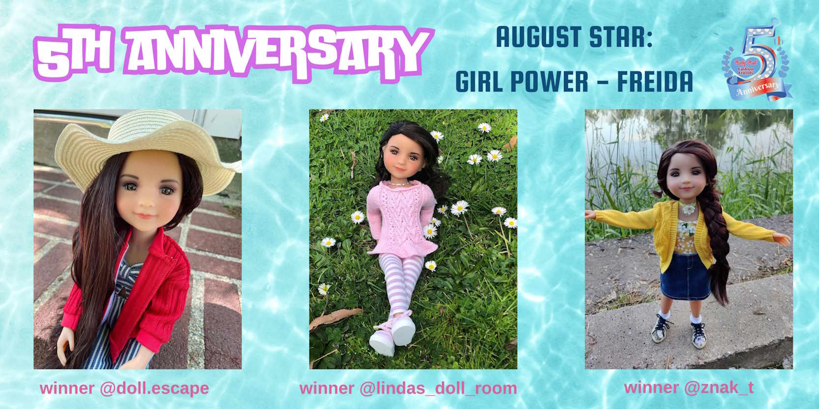 Ruby Red Fashion Friends Dolls - Photo of the month winner - Aug 2024